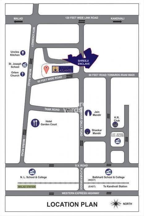 The Shreeji Enclave Location Image