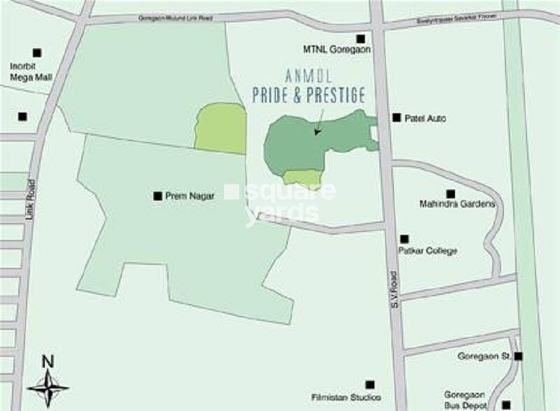 The Wadhwa Anmol Prestige Location Image