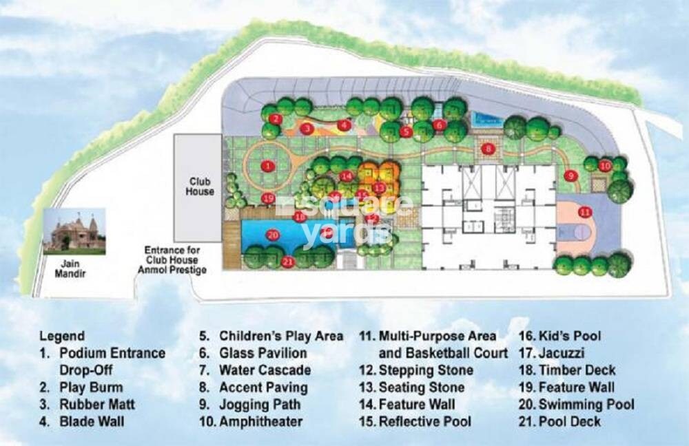 The Wadhwa Anmol Prestige Master Plan Image