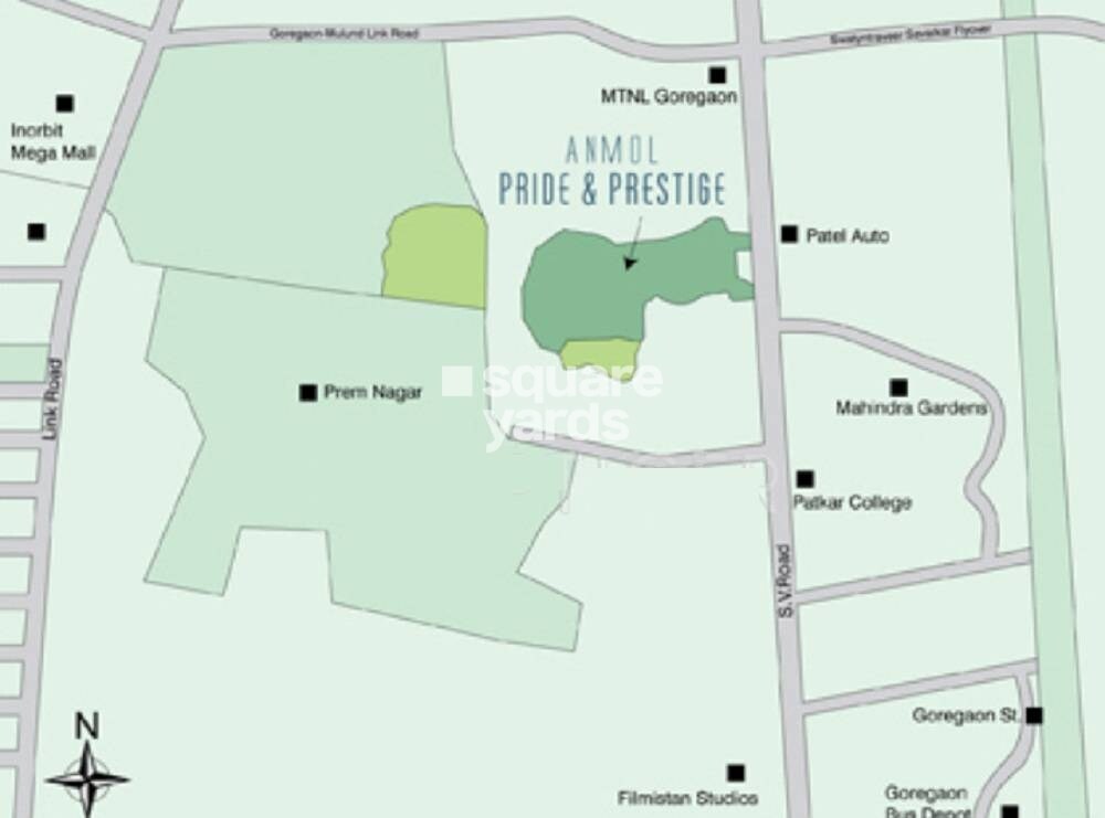 The Wadhwa Anmol Pride Location Image