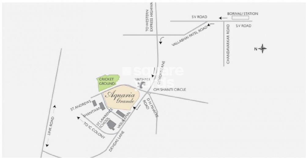 The Wadhwa Aquaria Grande Location Image