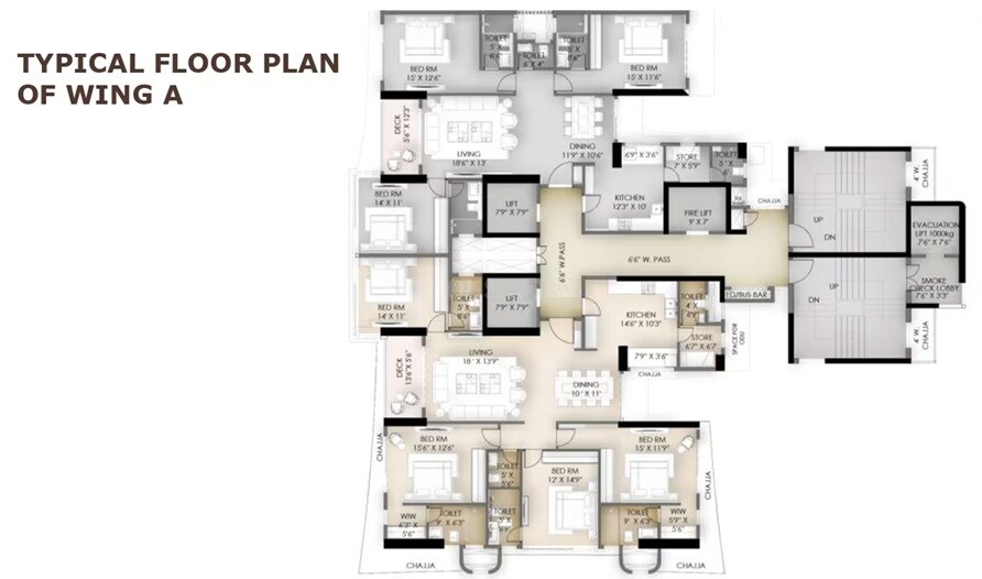 The Wadhwa Artek Park Floor Plans