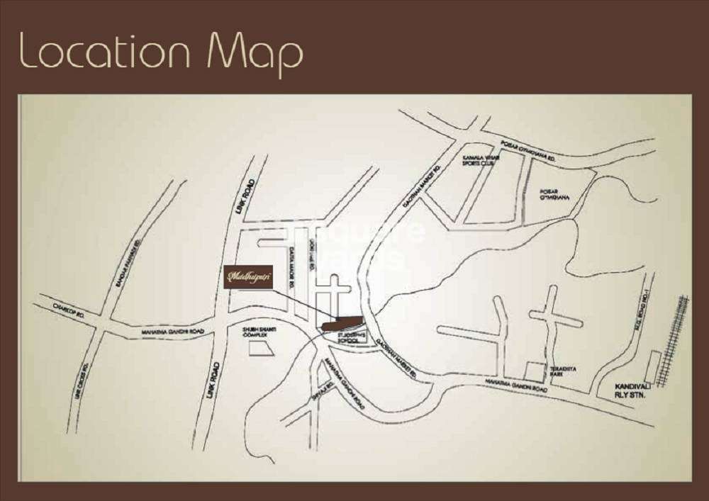 the wadhwa madhupuri  project location image2