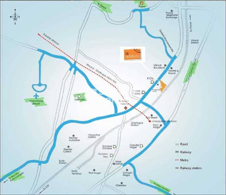 The Wadhwa The Address Vista Location Image