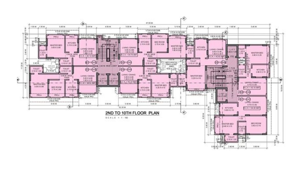 Tillibai Apartment Floor Plans