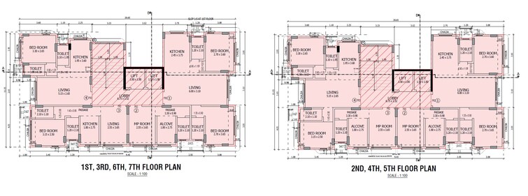Toral Hari Niwas Floor Plans