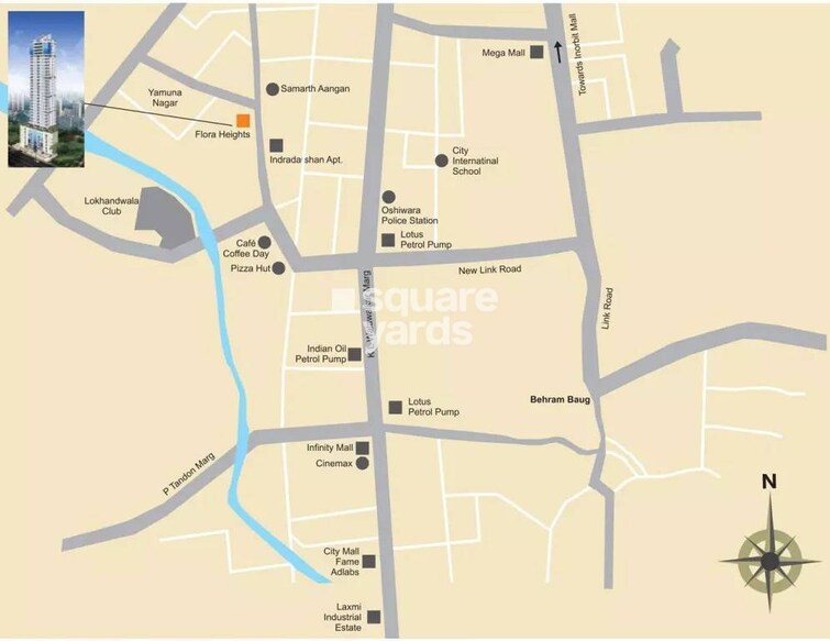 Transcon Flora Heights Location Image