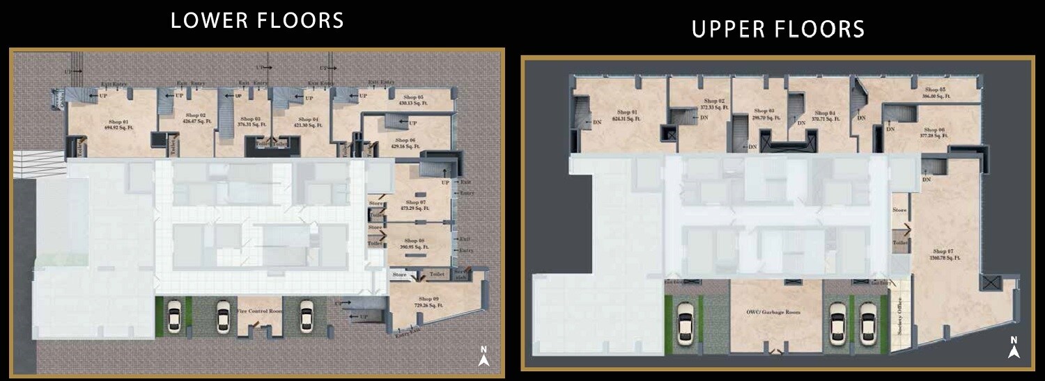 Transcon Triumph Tower Floor Plans 3