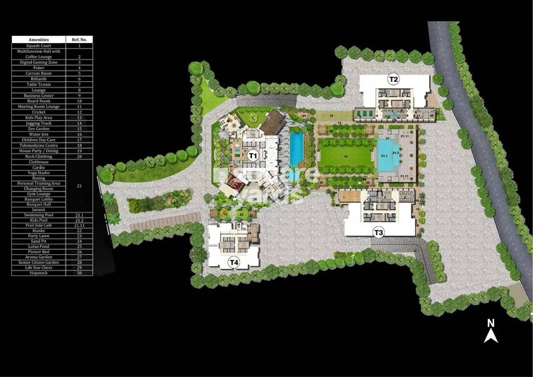 Transcon Triumph Tower Master Plan Image