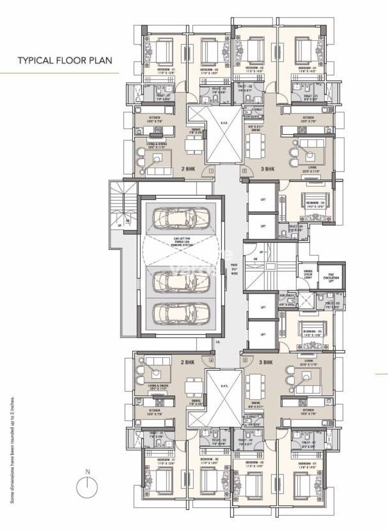 Tricity Natraj Floor Plans