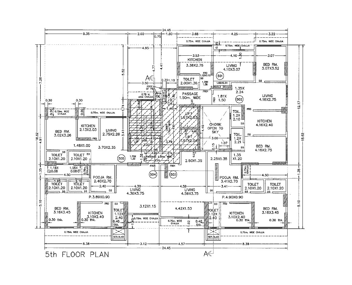 Tridev Kuldeep Ishchhaya CHSL Floor Plans