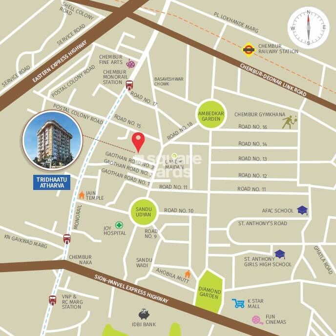 Tridhaatu Atharva Venkatesh Sadan Location Image