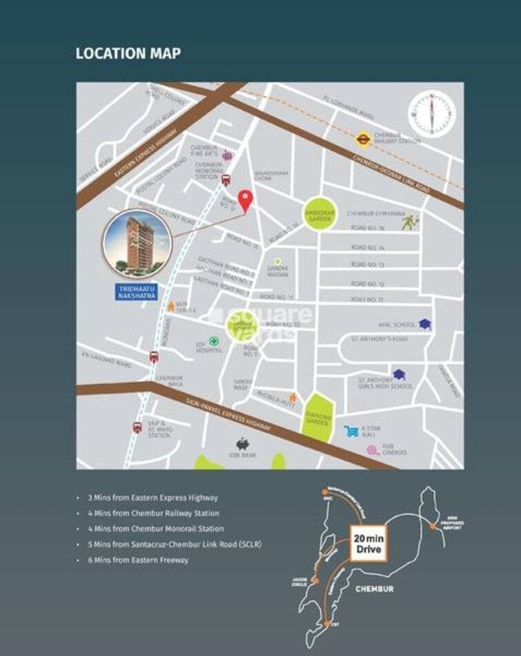 Tridhaatu Nakshatra Location Image