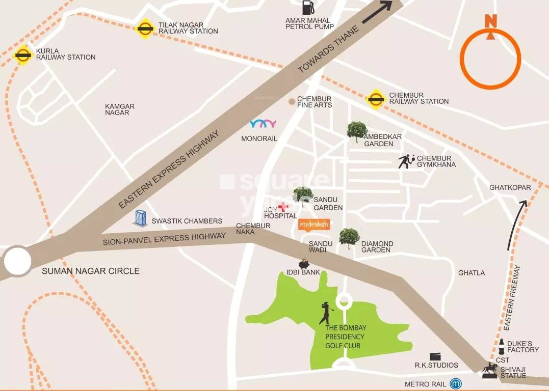 Tridhaatu Rudraksh Location Image