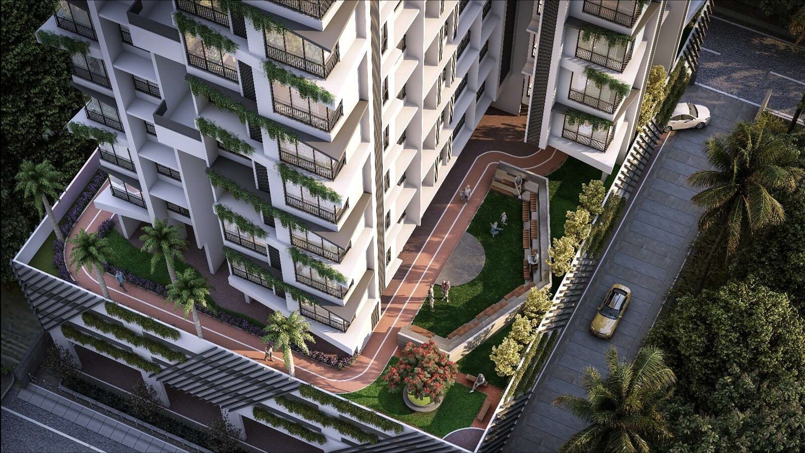 Triguni Heights Apartment Exteriors 1