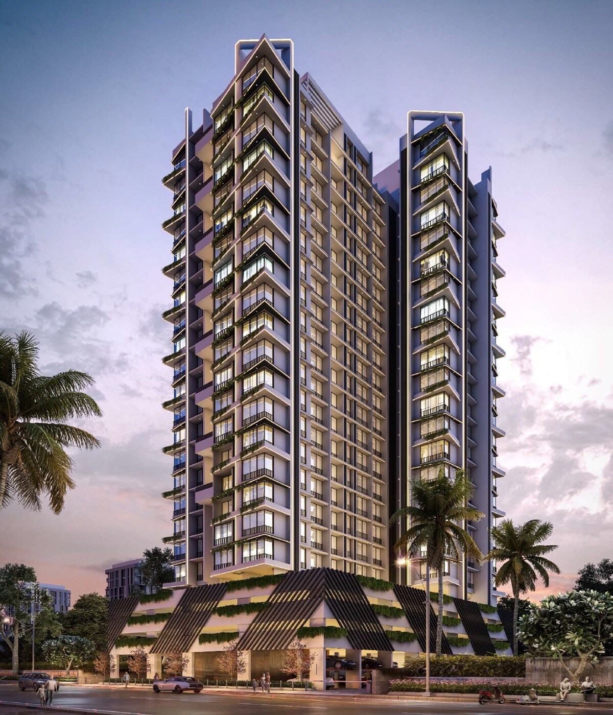 Triguni Heights Apartment Exteriors 2