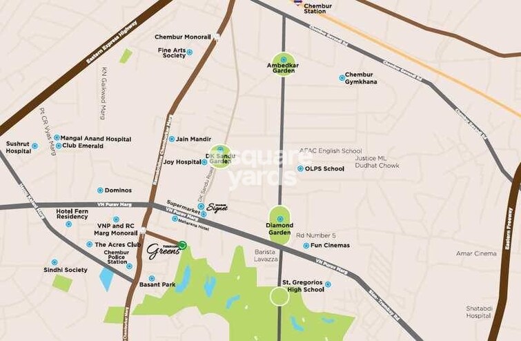 Trishabh Greens Location Image