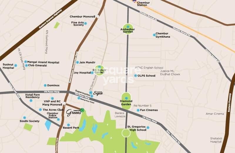 Trishabh Greens Location Image