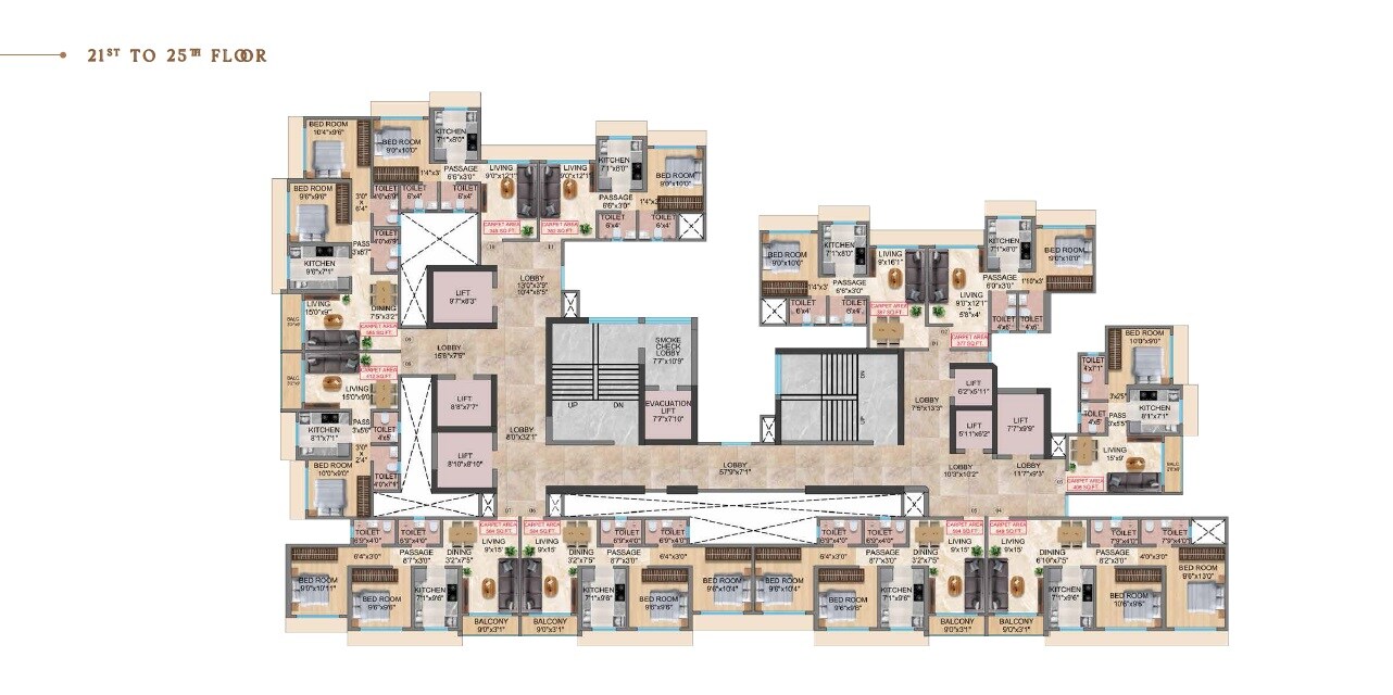 Trishika Skye 175 Floor Plans 2