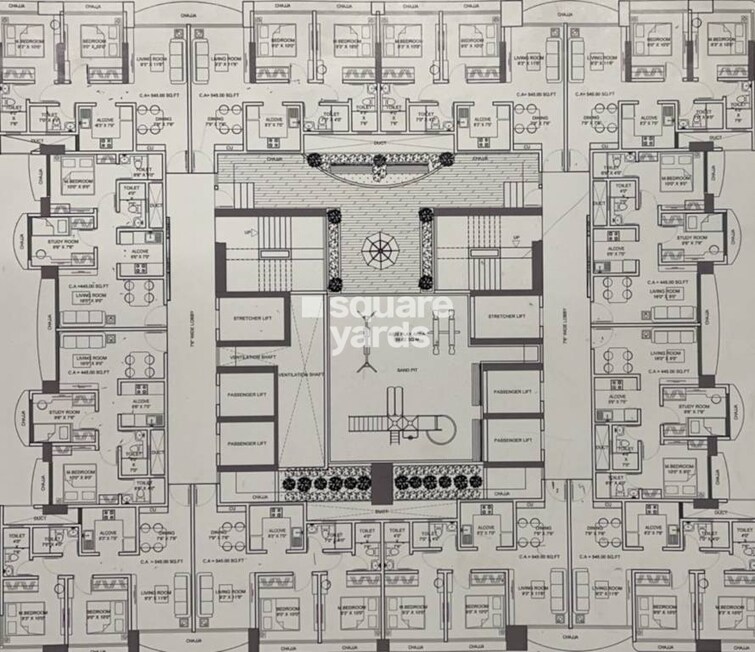 Triumph Omkareshwar CHS Floor Plans