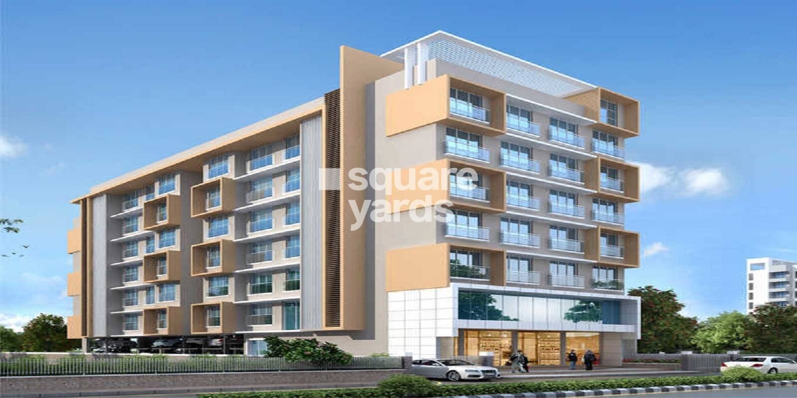 Triveni Square Tower View