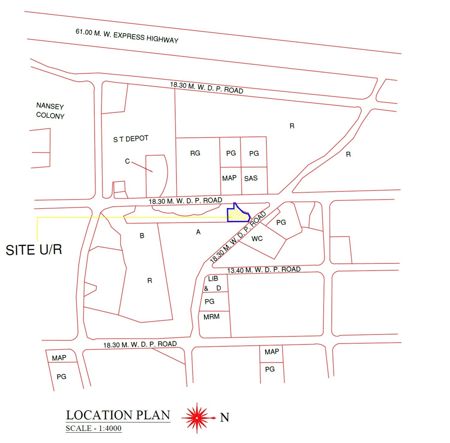 Trumph Sai Sadan Location Image