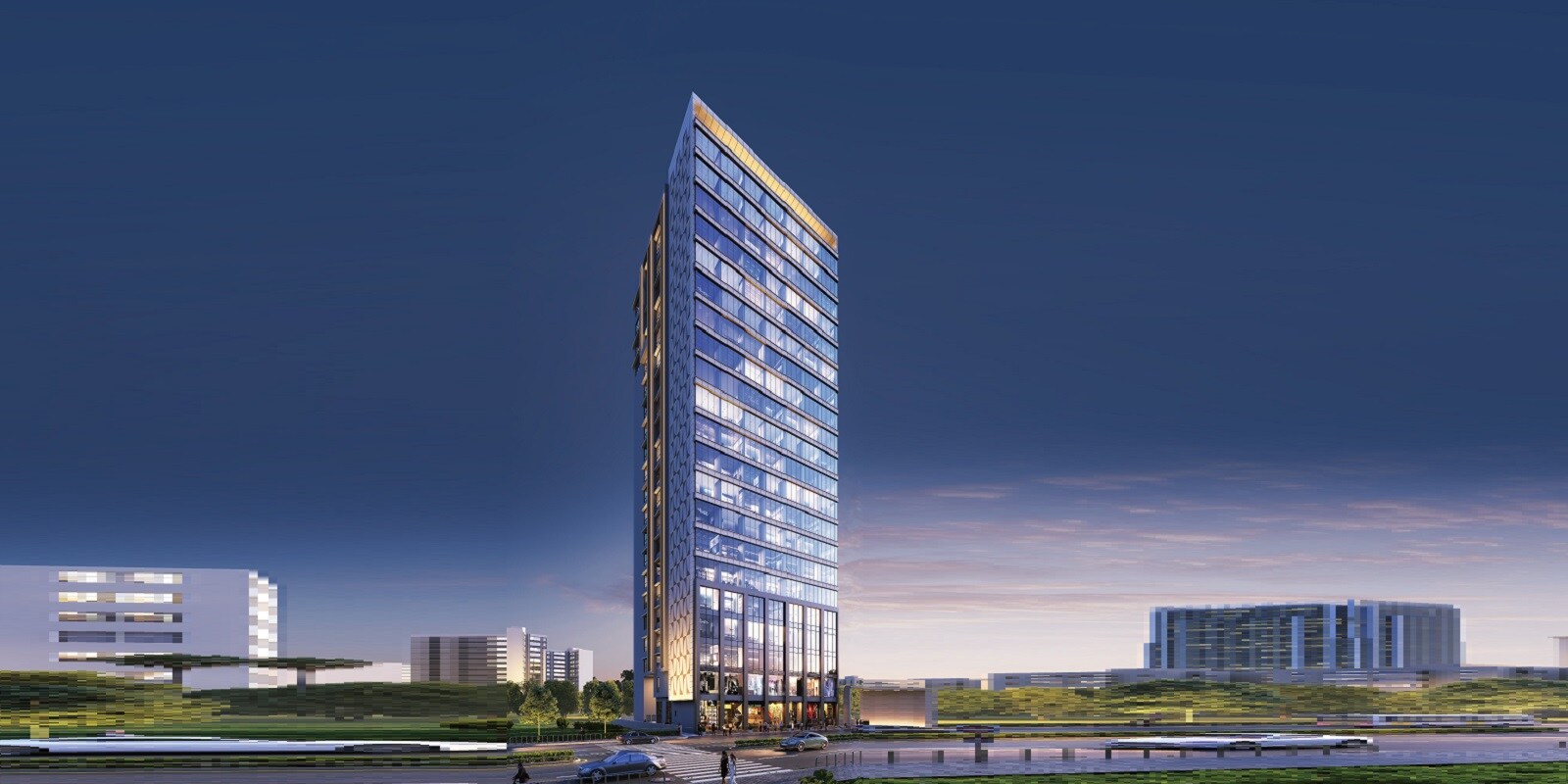 Trustworth Bussiness Park residential project in Malad West