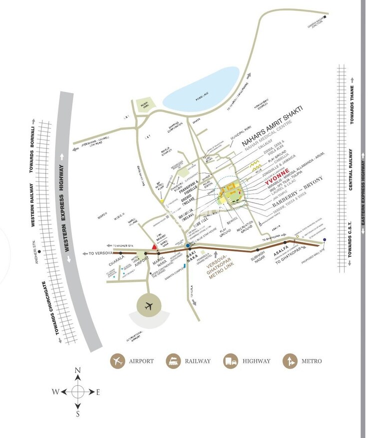Tulipia And Tilia Apartment Location Image