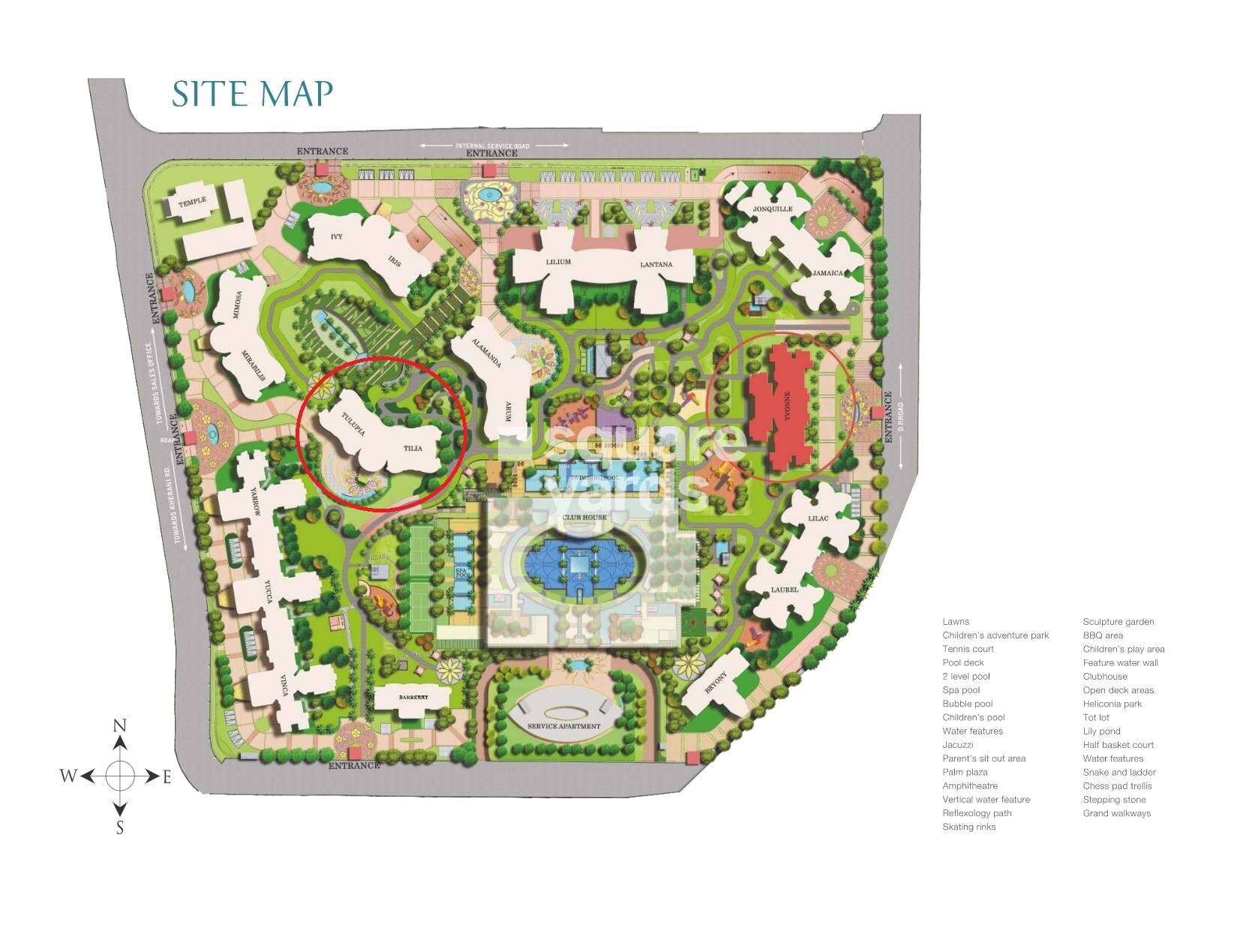 Tulipia And Tilia Apartment Master Plan 1
