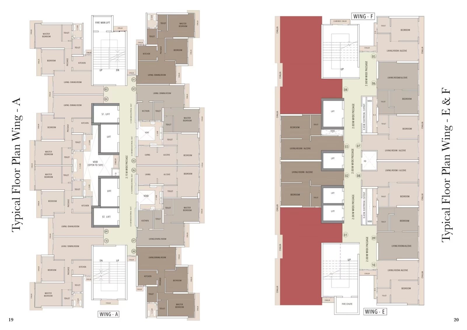UK Luxecity Floor Plans