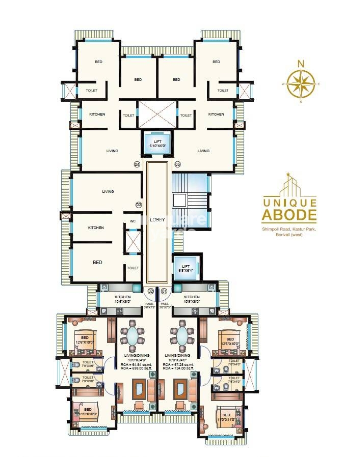 Unique Abode Floor Plans