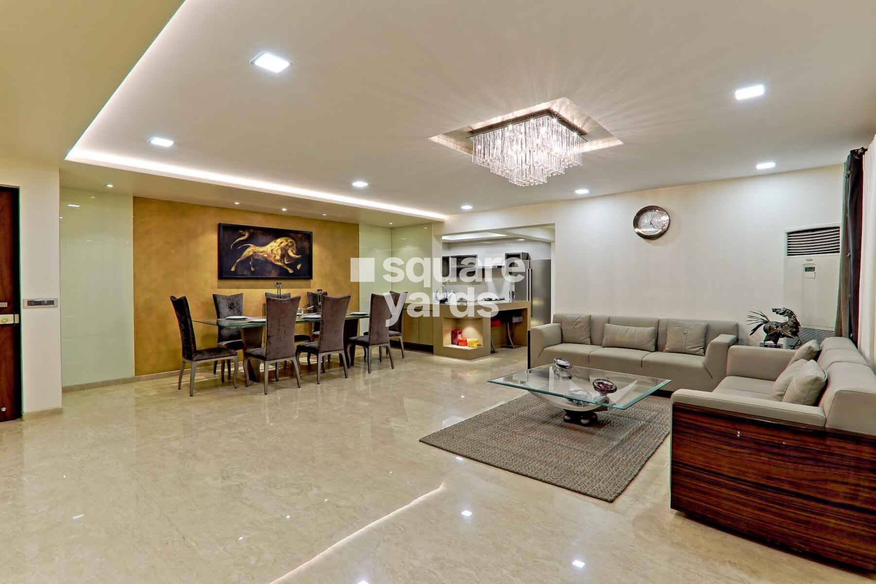 Unique Shanti Sparsh Apartment Interiors 2