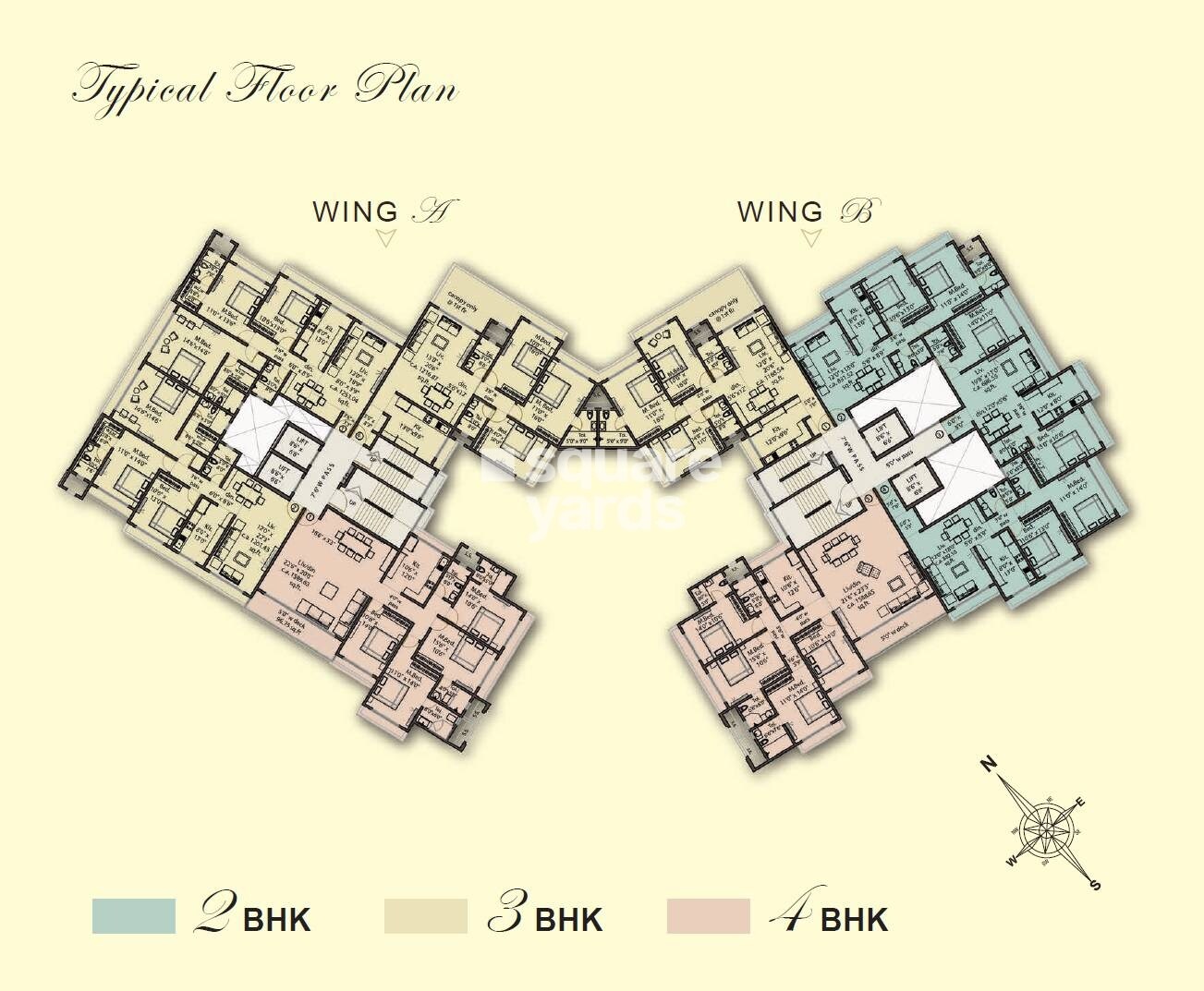 Unique Shanti Sparsh Floor Plans