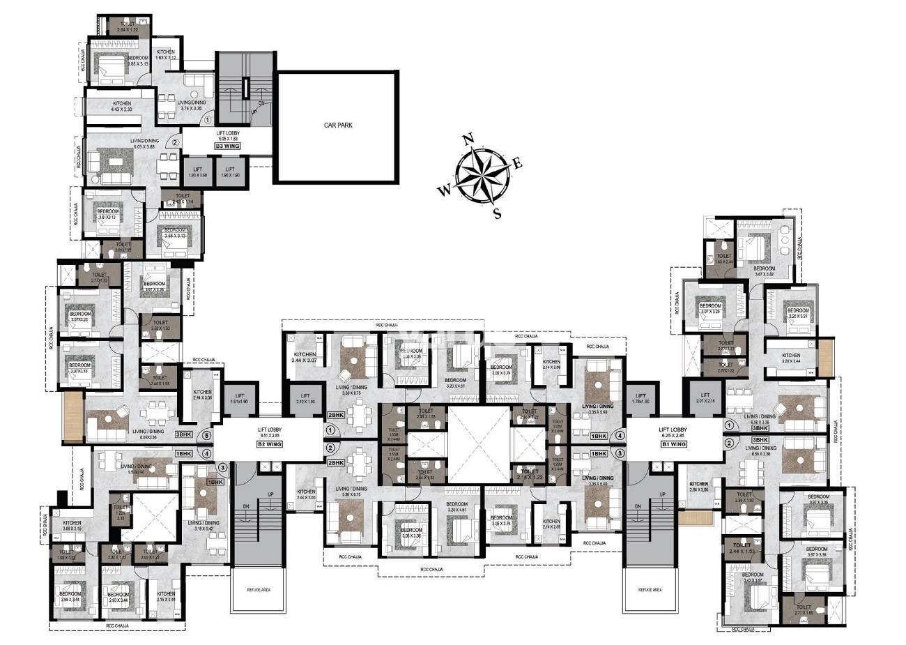 Universal Garden I Floor Plans