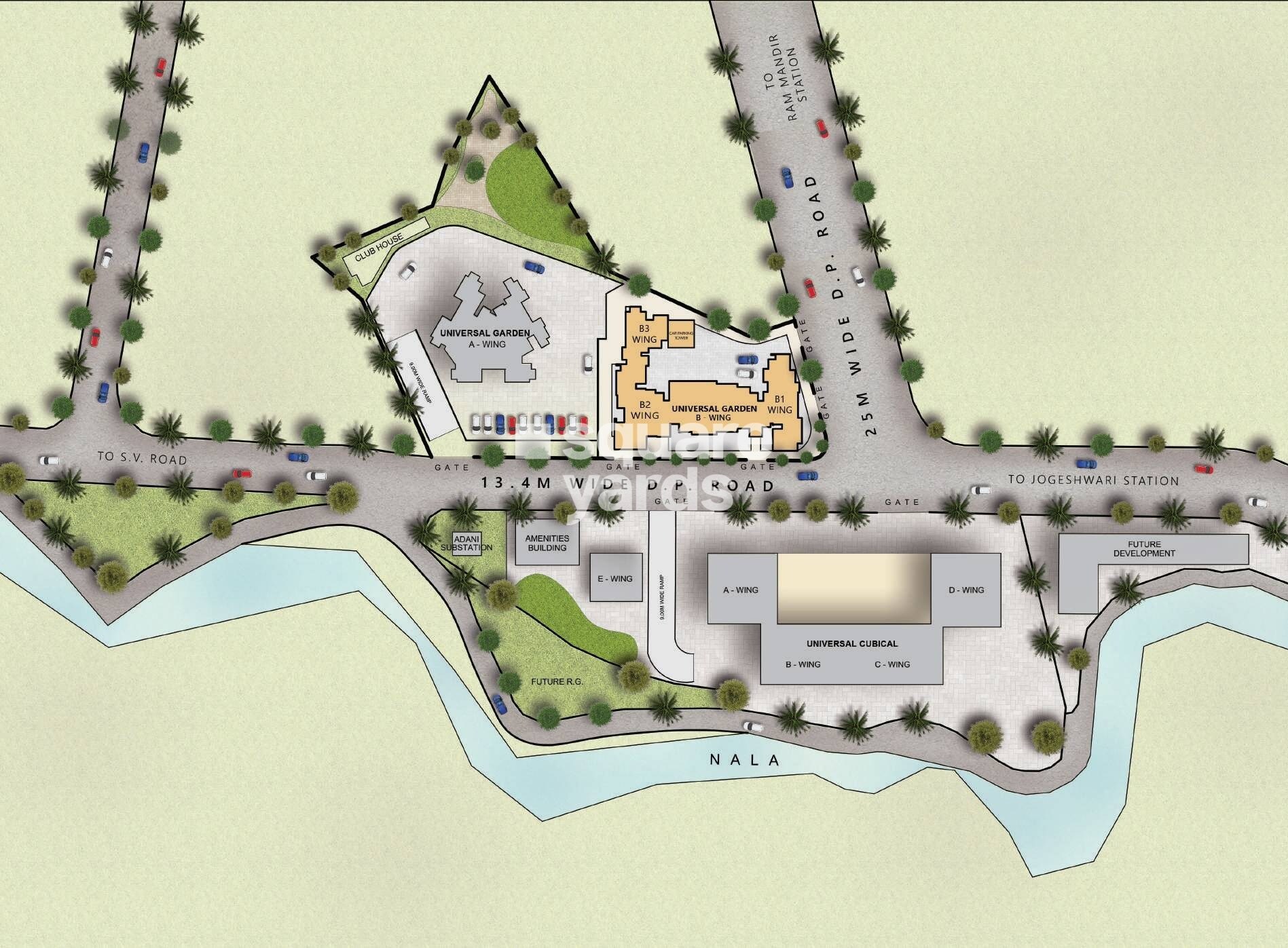 Universal Garden I Master Plan Image