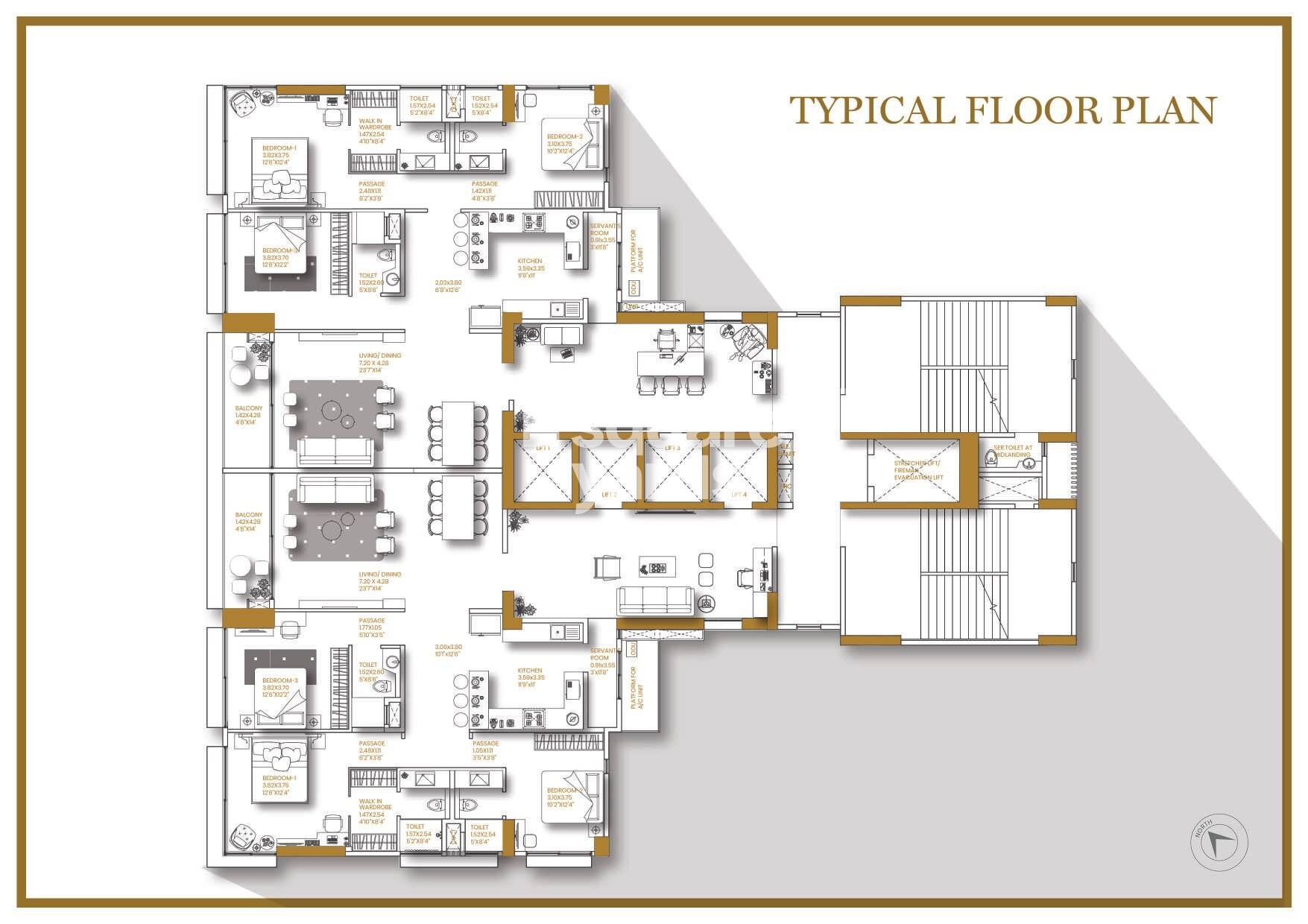 Urbania 140 Shivaji Park Floor Plans