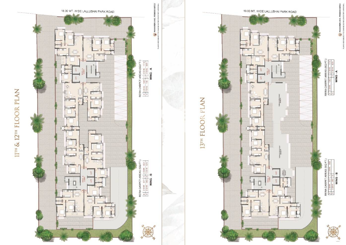 Usha Kiran CHS Andheri Floor Plans