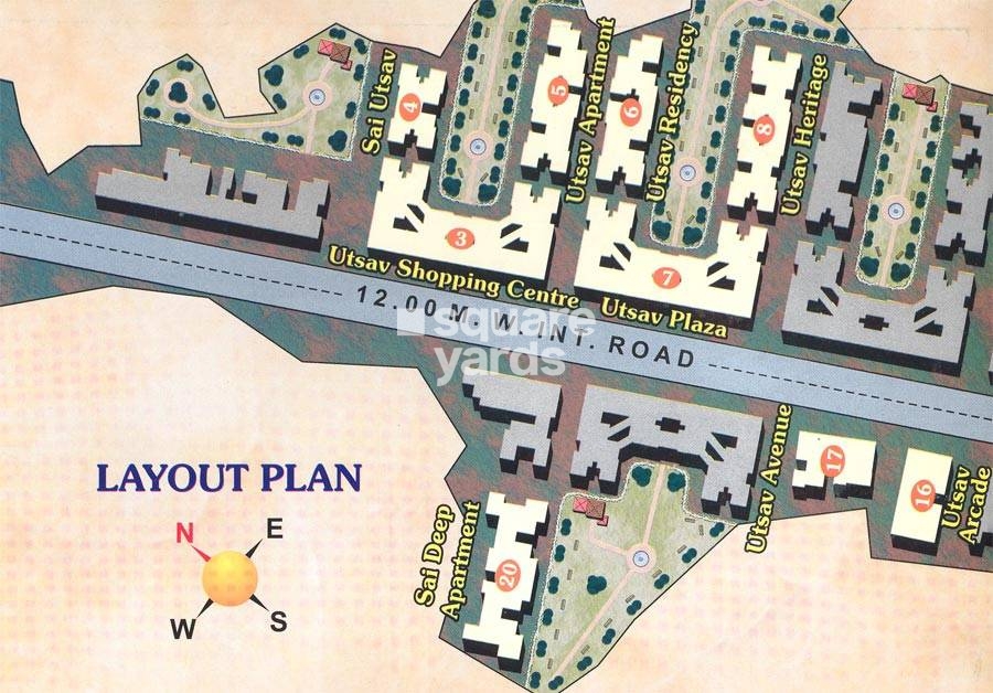 Utsav Plaza Master Plan Image