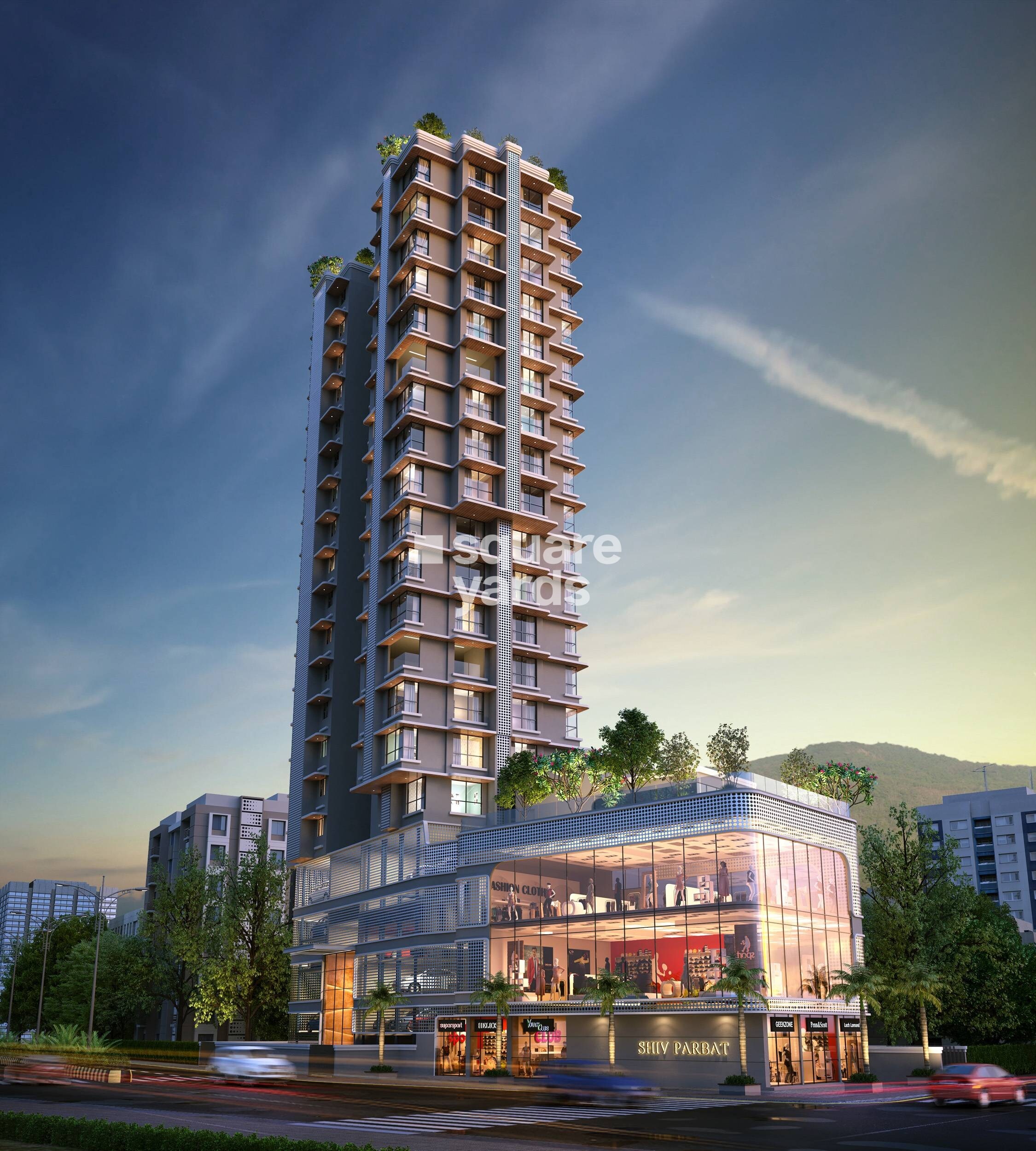 V3 Shiv Parbat Tower View 1