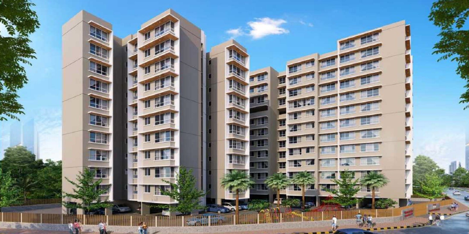 Vaastu Omkar residential project in Vile Parle East