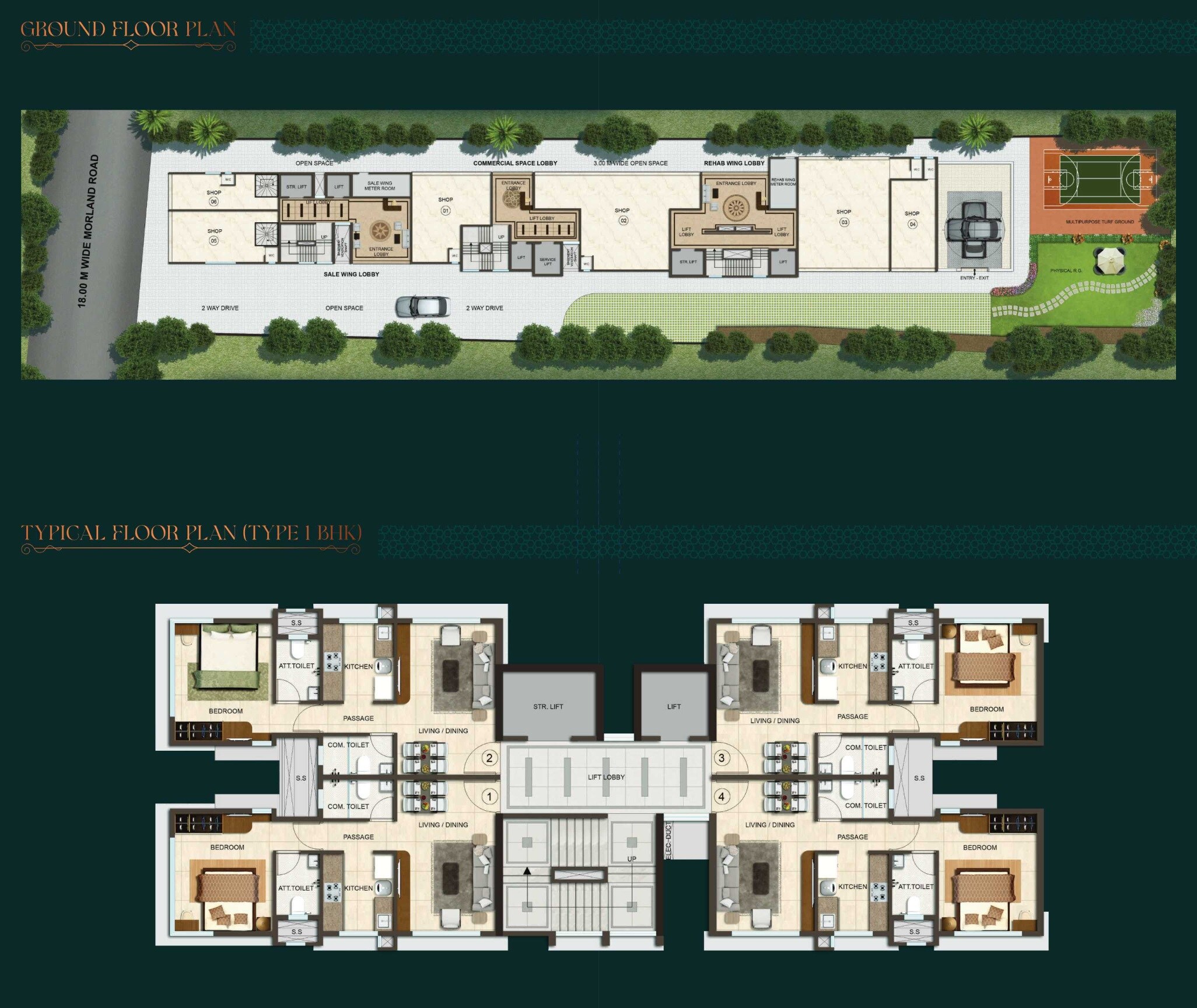 Vadgama Kings Tower Floor Plans