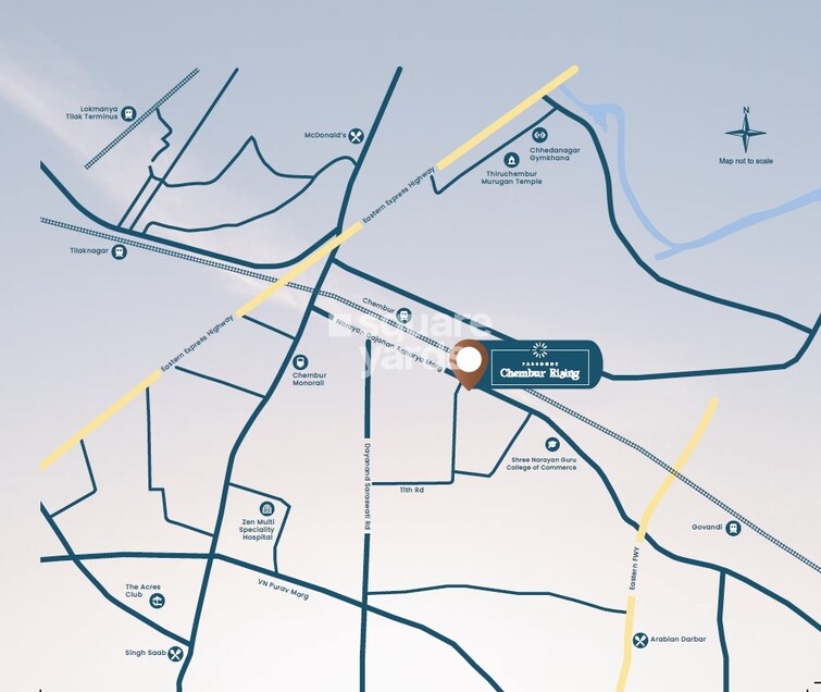 Vaibhav Queens Park Location Image