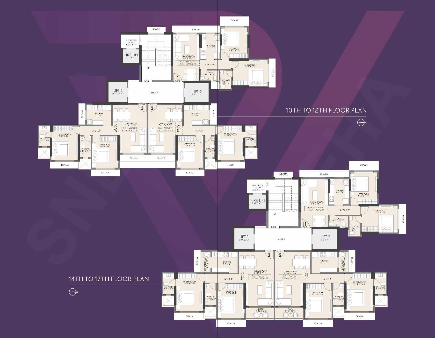 Vaibhav Vijaydeep Floor Plans