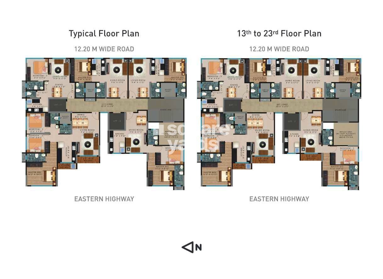 Vaibhavlaxmi Peak 25 Floor Plans