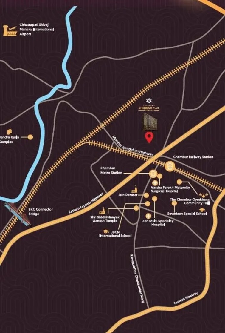 Vaibhavlaxmi Queens Glory Location Image