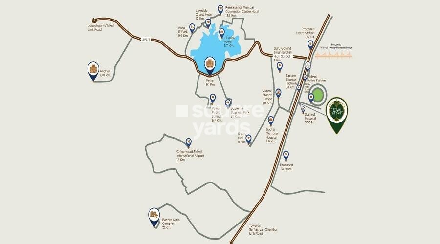 Vaibhavlaxmi Royal Stone Location Image