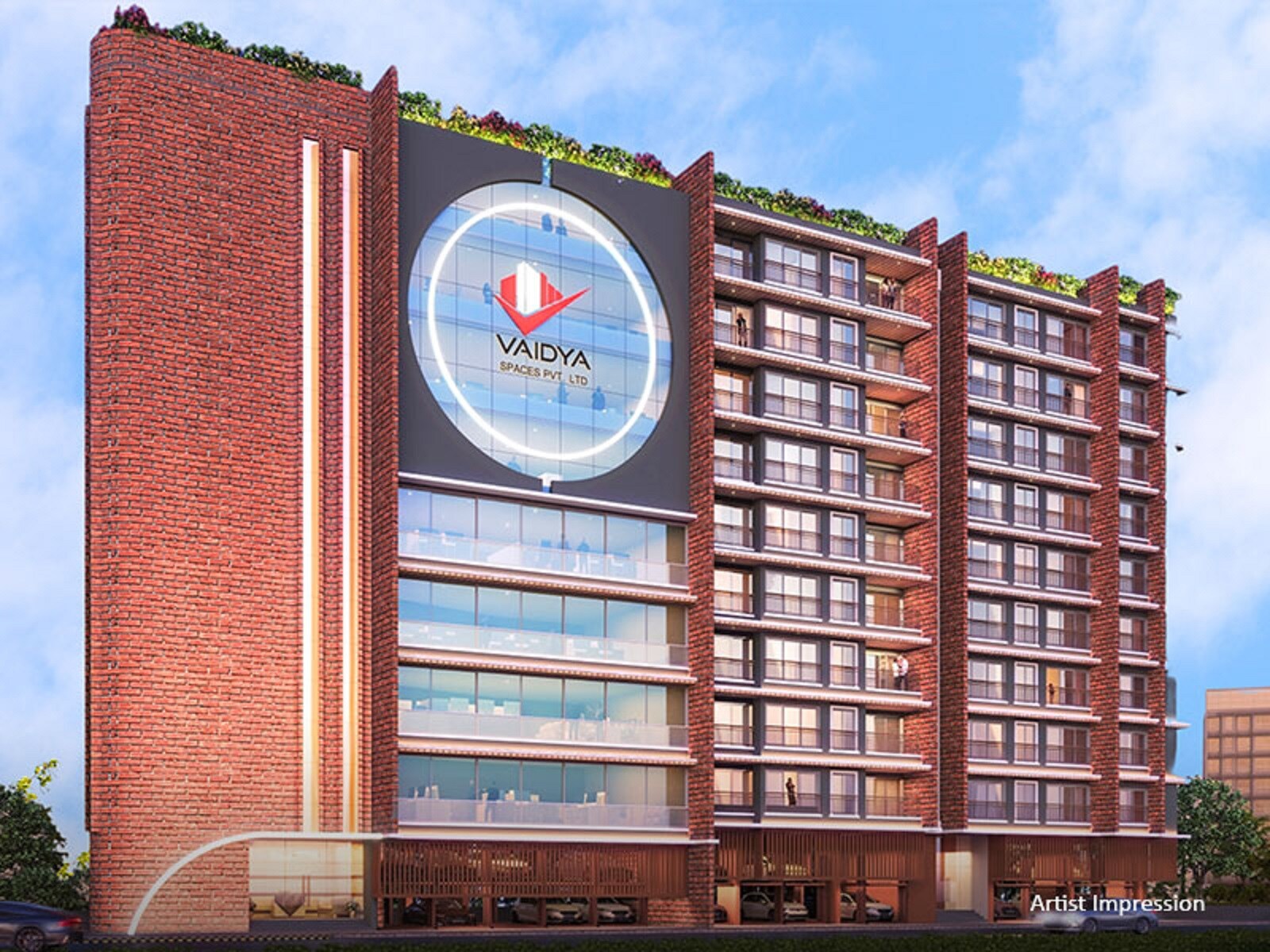 Vaidya West World Apartment Exteriors 2