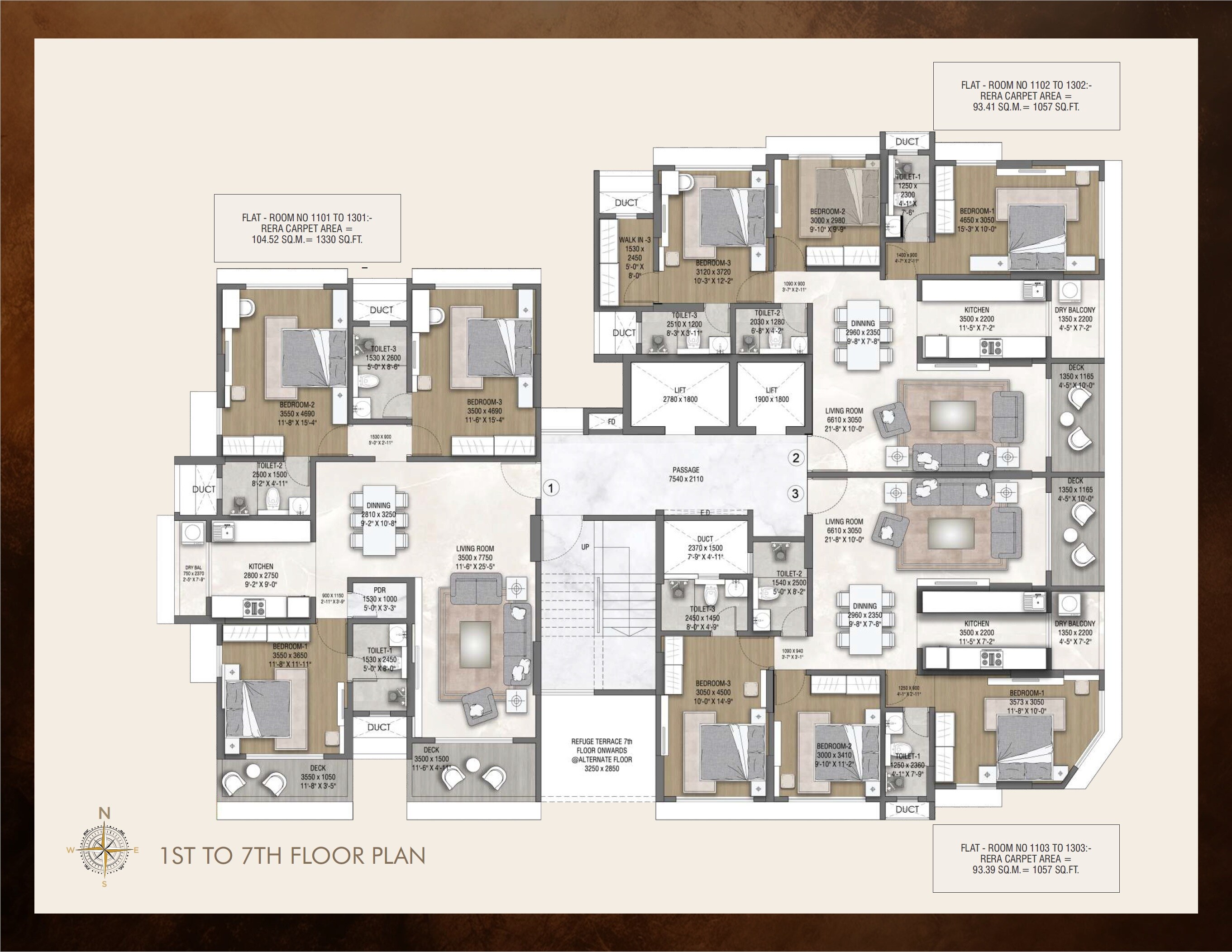 Vardhaman Palace Floor Plans