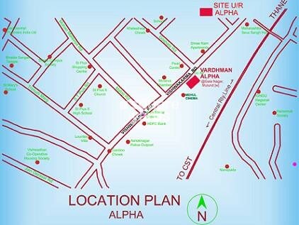 Vardhman Alpha Location Image