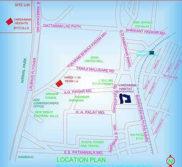 Vardhman Heights Location Image